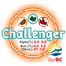 A graphic showing the brewing values of Canadian Grown Challenger Hops with the text 'Challenger' and logo in the bottom right indicating the product is Buy BC certified.