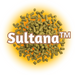 An image showing US Sultana™ Hops pellets, ringed in yellowish-orange.